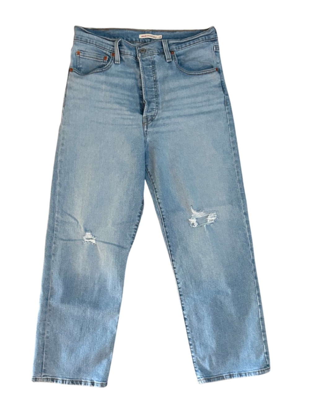 Levi's Ribcage Straight Ankle Jeans | Size 31